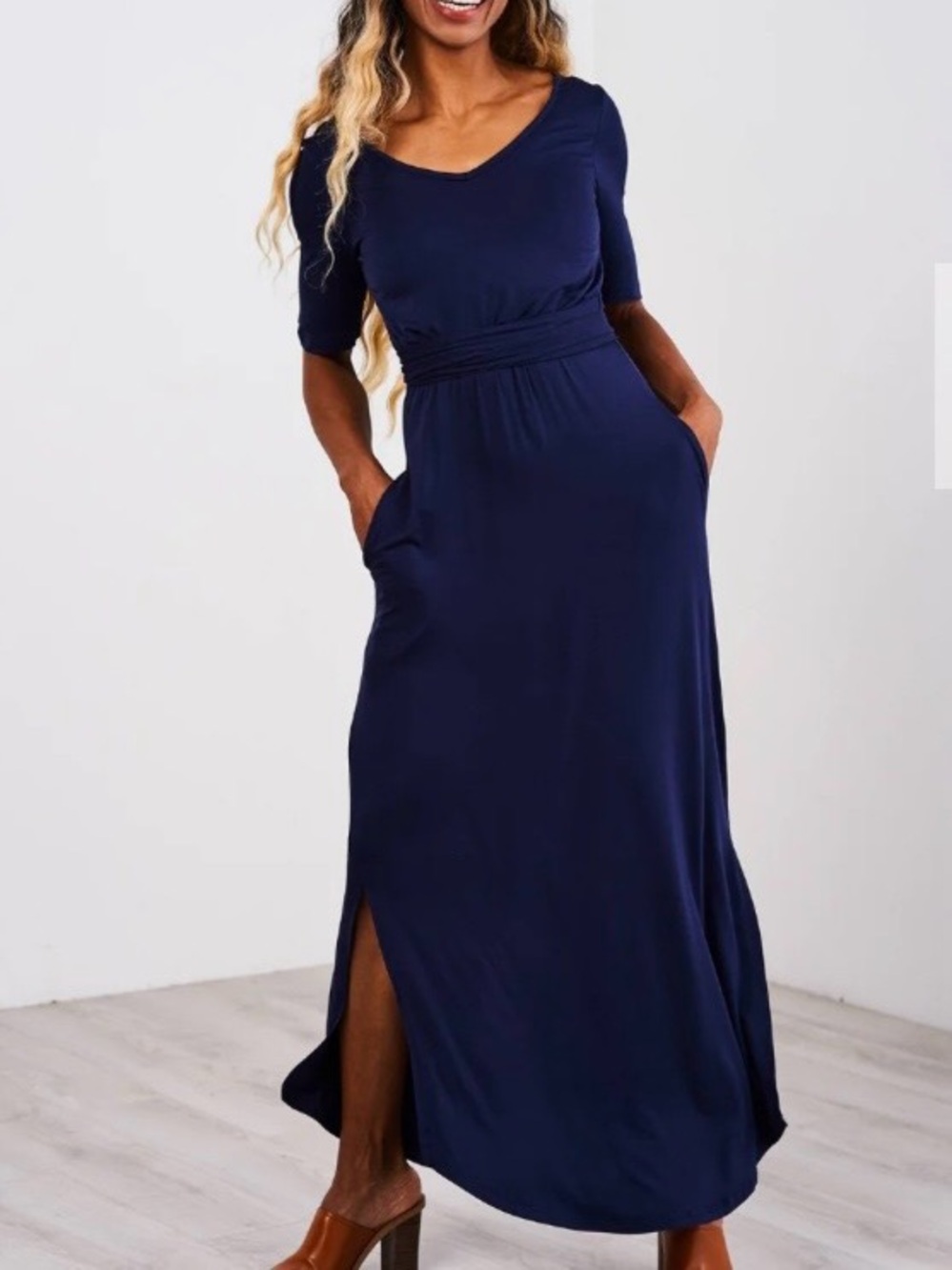 Latched Mama Nursing Starlet Maxi Dress